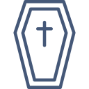 Picto Cercueil croix